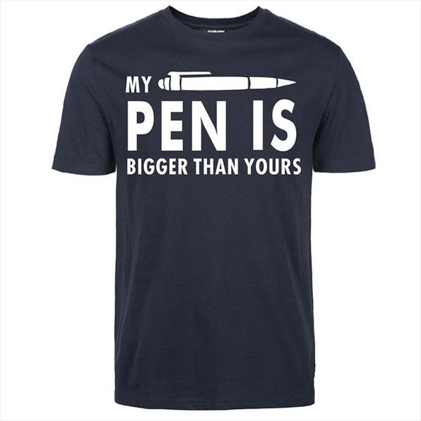 my pen is bigger than men t shirt yours funny harajuku streetwear clothing fashion leisure male hipster homme, White;black
my pen is bigger than men t shirt yours funny harajuku streetwear clothing fashion leisure male hipster homme, White;black