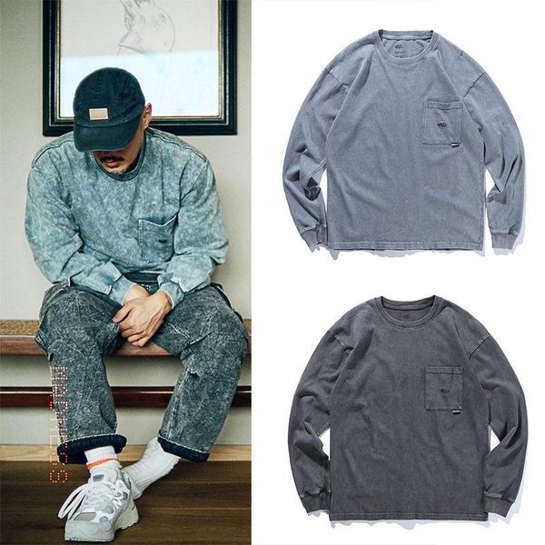 mdns shawn yue spring and autumn long-sleeved t-shirt men's pocket round neck cotton bottoming shirt sweater t-shirts, White;black
mdns shawn yue spring and autumn long-sleeved t-shirt men's pocket round neck cotton bottoming shirt sweater t-shirts, White;black