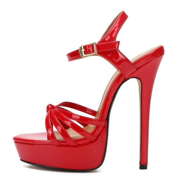 16cm heels women heel large size sandals nightclub party elegant for lady zqj, Black
16cm heels women heel large size sandals nightclub party elegant for lady zqj, Black