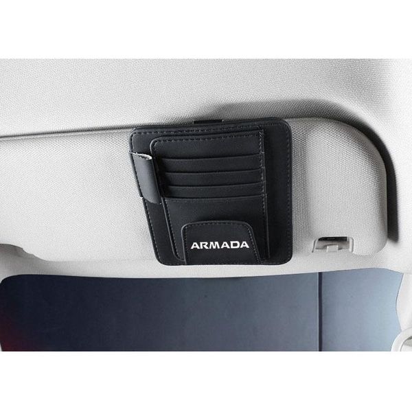car organizer pu leather visor card storage sun tool pouch bag pen glasses holder for armada
car organizer pu leather visor card storage sun tool pouch bag pen glasses holder for armada