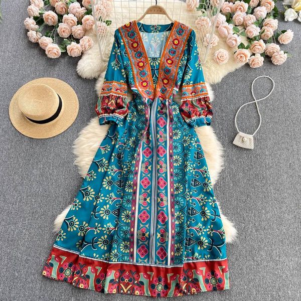 casual dresses ly varey lin summer women boho vacation long sundress retro print dress v neck puff sleeve a-line embroidery, Black;gray
casual dresses ly varey lin summer women boho vacation long sundress retro print dress v neck puff sleeve a-line embroidery, Black;gray