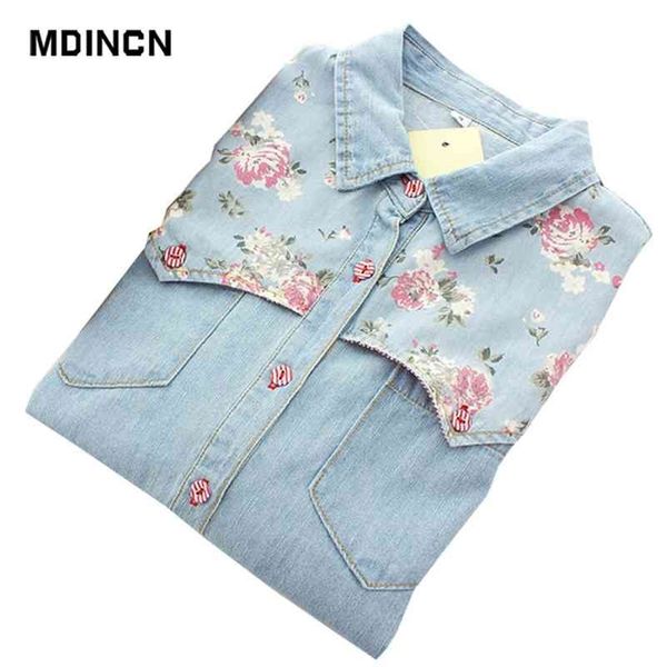 autumn and winter new casual ladies denim shirt large size slim blouse exquisitely printed flowers long sleeve women's 210323, White
autumn and winter new casual ladies denim shirt large size slim blouse exquisitely printed flowers long sleeve women's 210323, White