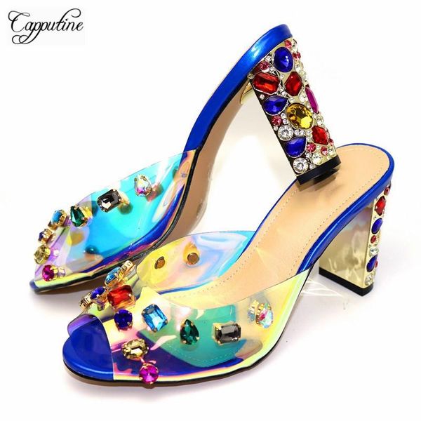 dress shoes graceful blue with colorful stones evening party high heel sandal for cr181,heel height 9cm, Black
dress shoes graceful blue with colorful stones evening party high heel sandal for cr181,heel height 9cm, Black