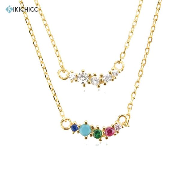 chains kikichicc 925 sterling silver 18k gold platedguadaloupe simple pendant line crystal zircon cz luxury jewelry gift rainbow jewels
chains kikichicc 925 sterling silver 18k gold platedguadaloupe simple pendant line crystal zircon cz luxury jewelry gift rainbow jewels