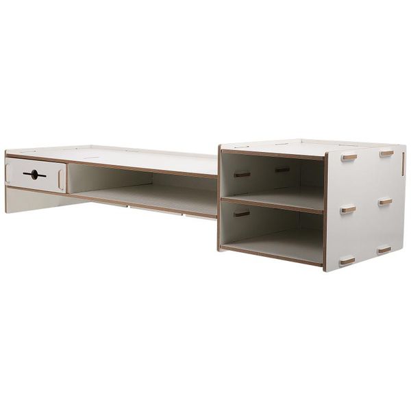 hooks & rails 1 set of drawer style computer monitor rack pc storage stand elevating shelf
hooks & rails 1 set of drawer style computer monitor rack pc storage stand elevating shelf