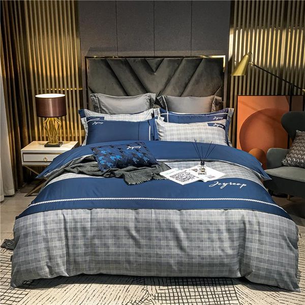 bedding sets 2021 luxury man suit fabric business set embroidery quilt cover flat sheet pillowcases king size 4/6pcs
bedding sets 2021 luxury man suit fabric business set embroidery quilt cover flat sheet pillowcases king size 4/6pcs