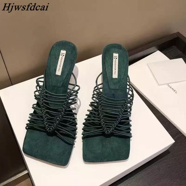 slippers hjwsfdcai 2021 summer sell square open toe slim high heels designer brand hollow out mules women casual runway shoe, Black
slippers hjwsfdcai 2021 summer sell square open toe slim high heels designer brand hollow out mules women casual runway shoe, Black