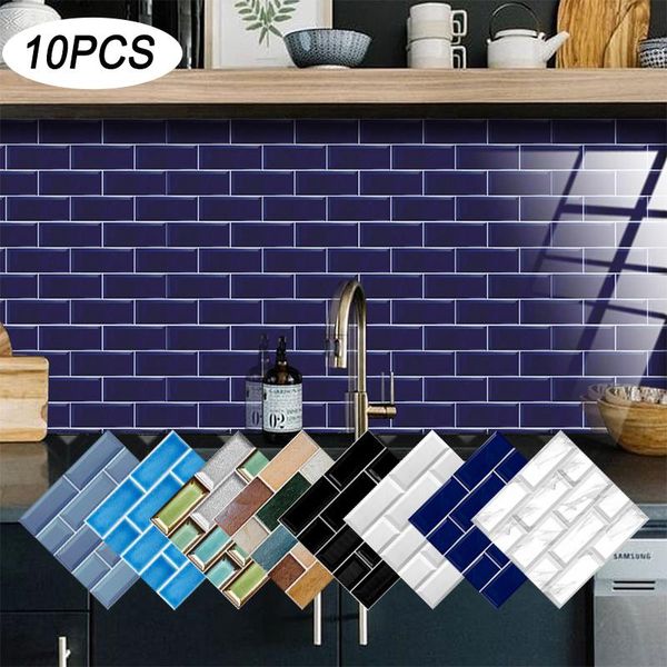 wall stickers 10pcs 30*30cm waterproof crystal film tile bathroom kitchen floor diy brick wallpaper
wall stickers 10pcs 30*30cm waterproof crystal film tile bathroom kitchen floor diy brick wallpaper