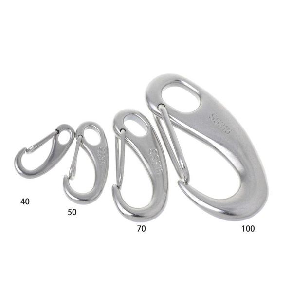 boat marine stainless steel egg shape spring snap hook clip quick link carabiner buckle rafts/inflatable boats
boat marine stainless steel egg shape spring snap hook clip quick link carabiner buckle rafts/inflatable boats
