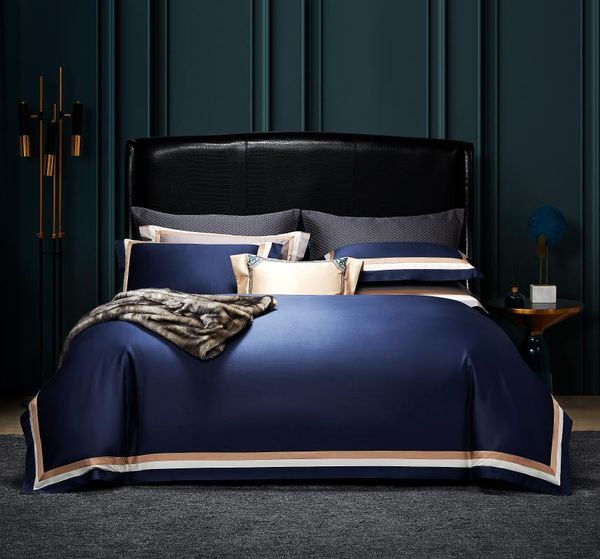 bedding sets classic contrast panel egyptian cotton luxury king size set embroidery duvet covers blue pink bed cover
bedding sets classic contrast panel egyptian cotton luxury king size set embroidery duvet covers blue pink bed cover