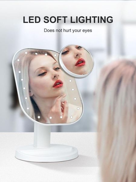 compact mirrors usb/battery makeup mirror 10x enlarge touch control led fill light beauty make up 180 rotation multi-function
compact mirrors usb/battery makeup mirror 10x enlarge touch control led fill light beauty make up 180 rotation multi-function