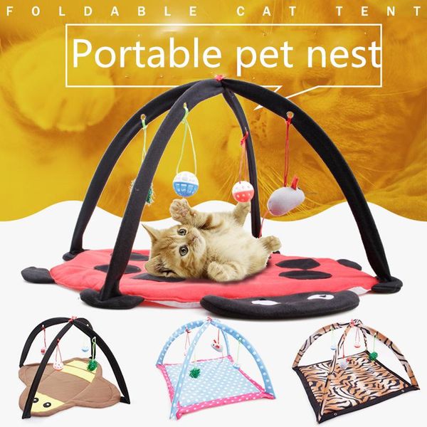cat beds & furniture hammock litter bed game tent kitten mat exercise portable activity blanket with hanging ball toys
cat beds & furniture hammock litter bed game tent kitten mat exercise portable activity blanket with hanging ball toys