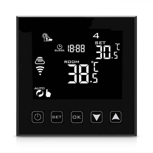 smart home control household room temperature controller wifi thermostat with tuya app for system
smart home control household room temperature controller wifi thermostat with tuya app for system