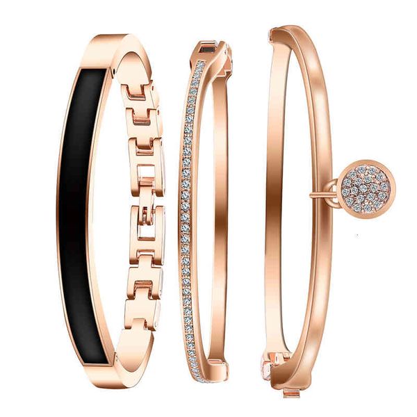 bangle bracelets wind three piece set drop glue diamond pendant, Golden;silver
bangle bracelets wind three piece set drop glue diamond pendant, Golden;silver