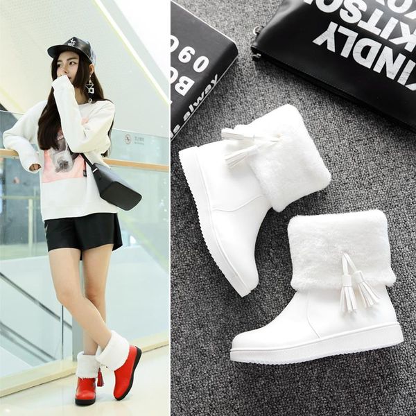 boots 2021 women snow shoes warm short fur plush winter ankle for platform ladies black 31-40
boots 2021 women snow shoes warm short fur plush winter ankle for platform ladies black 31-40