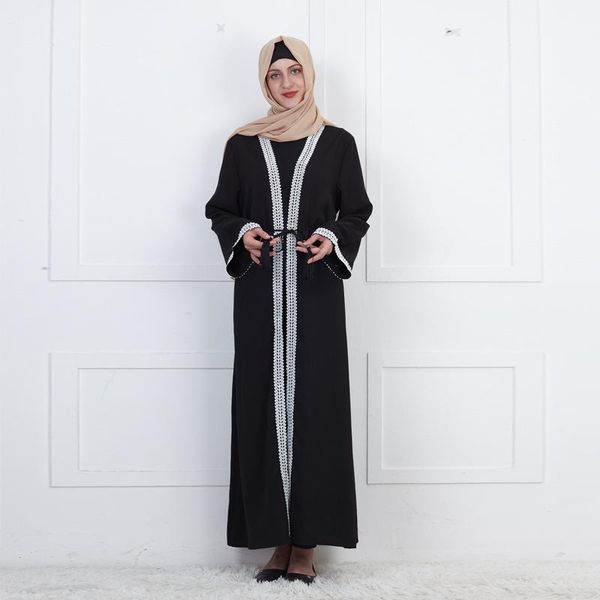 ethnic clothing muslim dress dubai beading moroccan kaftan open abaya long robe lace-up hijab outwear tunic arab jubah party islamic, Red
ethnic clothing muslim dress dubai beading moroccan kaftan open abaya long robe lace-up hijab outwear tunic arab jubah party islamic, Red