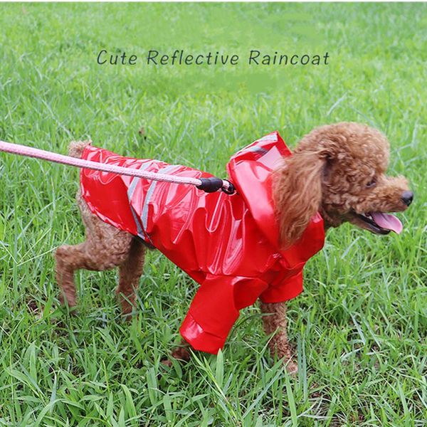 dog apparel spring and summer clothes pet dogs rain pu reflective hooded windproof raincoat for cat
dog apparel spring and summer clothes pet dogs rain pu reflective hooded windproof raincoat for cat