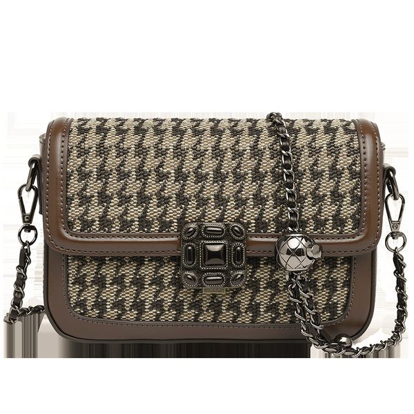 hong kong style retro bag women s bag 2021 autumn and winter chains shoulder messenger bag trendy korean small square houndstooth woolen
hong kong style retro bag women s bag 2021 autumn and winter chains shoulder messenger bag trendy korean small square houndstooth woolen