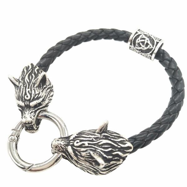 tennis wolf head runic runes amulet viking jewelry men leather bracelet vikings accessories bangles for women jewellery dropship, Golden;silver
tennis wolf head runic runes amulet viking jewelry men leather bracelet vikings accessories bangles for women jewellery dropship, Golden;silver