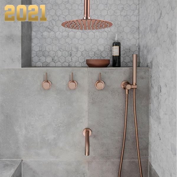bathroom shower set brushed rose gold simplicity solid brass 8" head faucet mixer tap bath black chrome sets
bathroom shower set brushed rose gold simplicity solid brass 8" head faucet mixer tap bath black chrome sets
