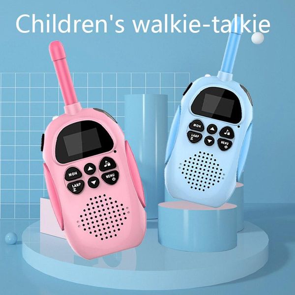 walkie talkie 2021 dj100 children's walkie-talkie, wireless 3-5km call, super far imtercom,for outdoor parent-child interactive toys
walkie talkie 2021 dj100 children's walkie-talkie, wireless 3-5km call, super far imtercom,for outdoor parent-child interactive toys