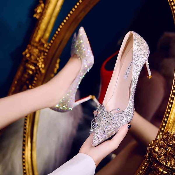 sandals 2021 spring pointed toe stilettos women's shallow mouth banquet single shoes wild dress bride bridesmaid 0n5u, Black
sandals 2021 spring pointed toe stilettos women's shallow mouth banquet single shoes wild dress bride bridesmaid 0n5u, Black
