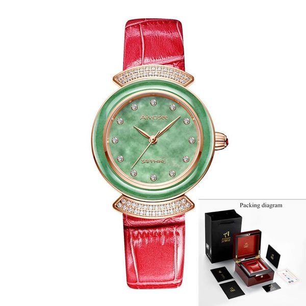 wristwatches 2021 women watch quartz diamond natural jade ladies clock slim creative unique carnival fashion female watches, Slivery;brown
wristwatches 2021 women watch quartz diamond natural jade ladies clock slim creative unique carnival fashion female watches, Slivery;brown