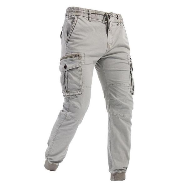 men's pants men cotton cargo jogger work overalls tactical military trousers multi pocket casual clothing slim fit, Black
men's pants men cotton cargo jogger work overalls tactical military trousers multi pocket casual clothing slim fit, Black