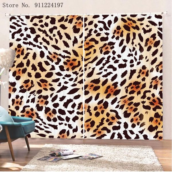 leopard pattern window curtains 3d print home textile room curtain for living bedroom decorative kitchen drapes
leopard pattern window curtains 3d print home textile room curtain for living bedroom decorative kitchen drapes