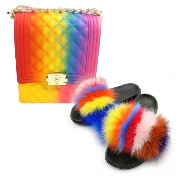 fur slippers and purse sets slides for women luxury handbags shoes bags to match set real sandals, Black
fur slippers and purse sets slides for women luxury handbags shoes bags to match set real sandals, Black