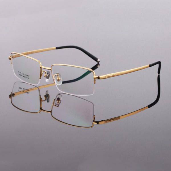 fashion sunglasses frames business eyeglass for men half rim titanium glasses frame without the prescription lb-8982, Black
fashion sunglasses frames business eyeglass for men half rim titanium glasses frame without the prescription lb-8982, Black