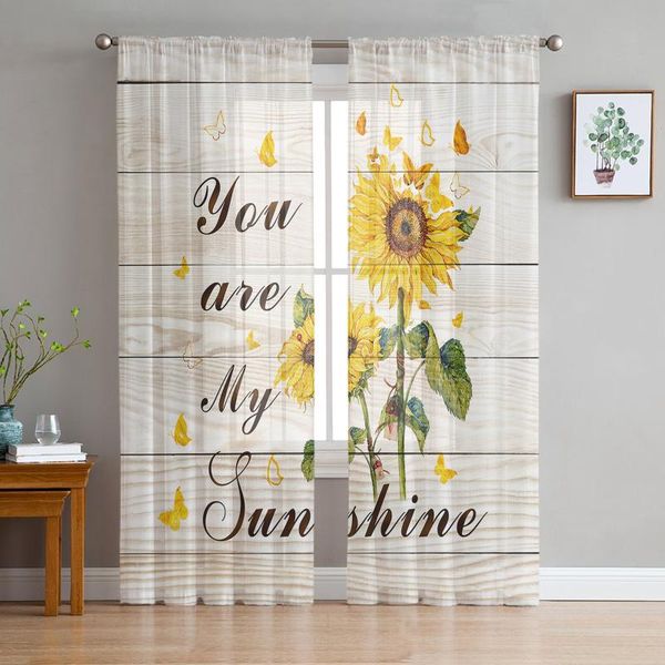 curtain & drapes sunflower butterfly vintage wood board tulle curtains for living room decoration modern chiffon sheer voile kitchen
curtain & drapes sunflower butterfly vintage wood board tulle curtains for living room decoration modern chiffon sheer voile kitchen