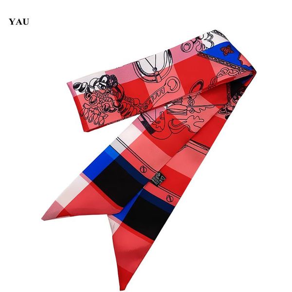 scarves selling 88cm*5cm square colorblock printed small scarf women twill silk headband long bag accessories ribbon, Blue;gray
scarves selling 88cm*5cm square colorblock printed small scarf women twill silk headband long bag accessories ribbon, Blue;gray