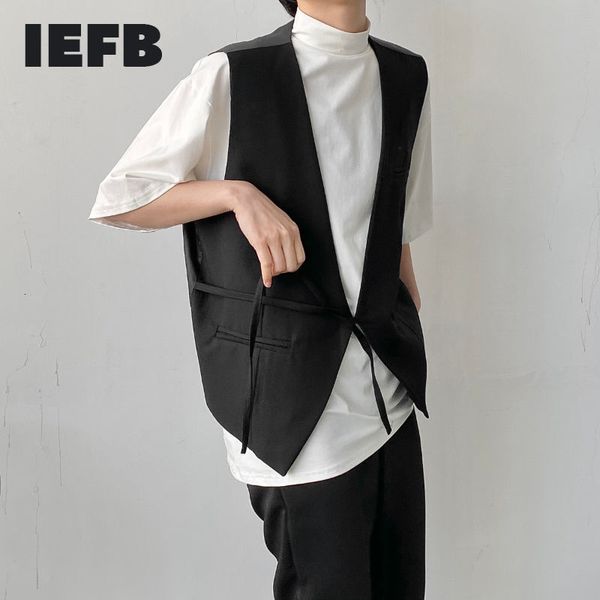 iefb minority designer's korean version british asymmetric loose waistcoat men's 9y6823 210524, Black;white
iefb minority designer's korean version british asymmetric loose waistcoat men's 9y6823 210524, Black;white