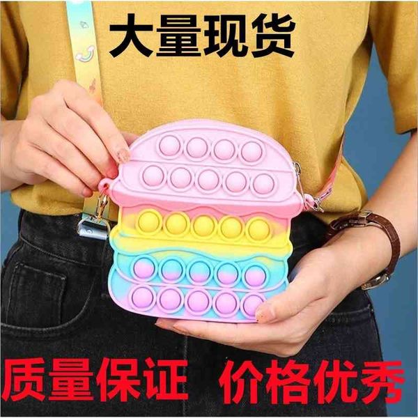 new rat killing pioneer hamburger bag silicone messenger bubble music fingertip educational toy
new rat killing pioneer hamburger bag silicone messenger bubble music fingertip educational toy