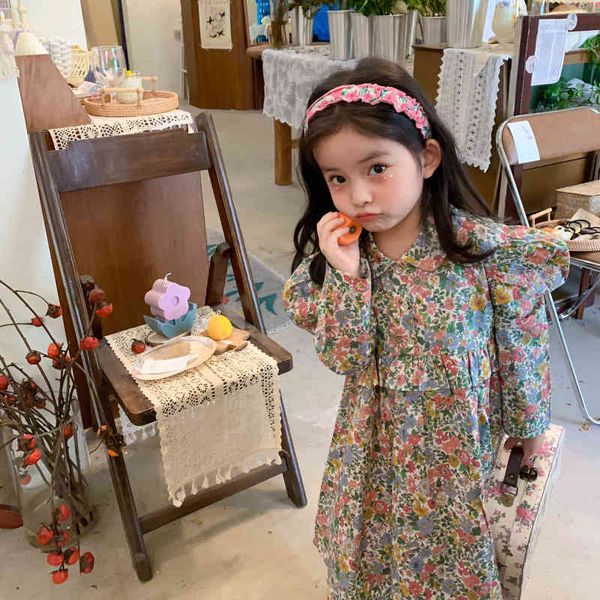 cute girls floral ruched puff sleeve loose dress spring long dresses 210508, Red;yellow
cute girls floral ruched puff sleeve loose dress spring long dresses 210508, Red;yellow