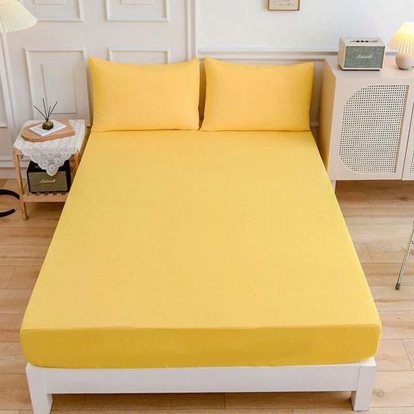 sheets & sets yellow single double fitted sheet twin full queen mattress cover four corners with elastic bedroom bed bedding 1.2m
sheets & sets yellow single double fitted sheet twin full queen mattress cover four corners with elastic bedroom bed bedding 1.2m