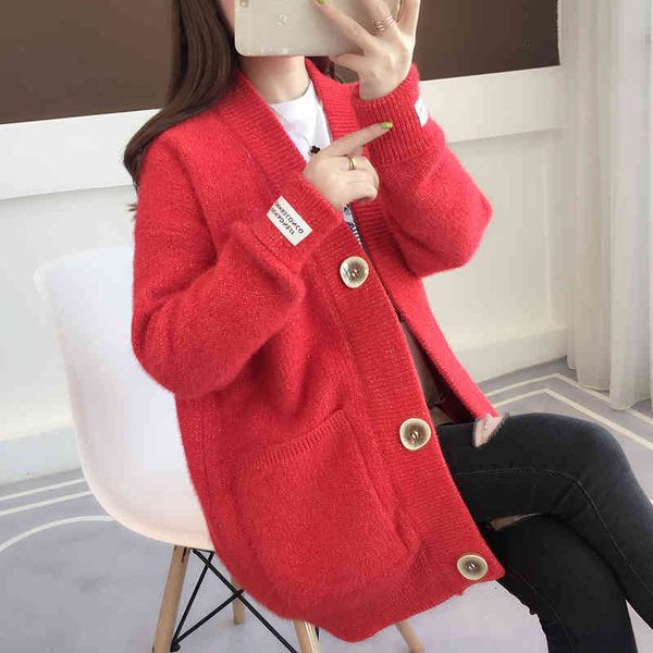 women's sweaters mode 5 color large pocket mesh knitted woman's cardigan jumper ladies fall loose korean sleeve long female jacket, White;black
women's sweaters mode 5 color large pocket mesh knitted woman's cardigan jumper ladies fall loose korean sleeve long female jacket, White;black