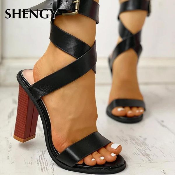 dress shoes 2021 women's fashion design pumps open toe square high heels ankle buckle sandals summer lady plus size, Black
dress shoes 2021 women's fashion design pumps open toe square high heels ankle buckle sandals summer lady plus size, Black