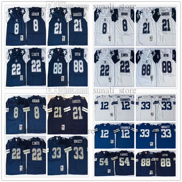 ncaa football 8 troy aikman jerseys 12 roger staubach 21 deion sanders 22 emmitt smith 33 tony dorsett 88 michael irvin team navy blue white, Black;red
ncaa football 8 troy aikman jerseys 12 roger staubach 21 deion sanders 22 emmitt smith 33 tony dorsett 88 michael irvin team navy blue white, Black;red