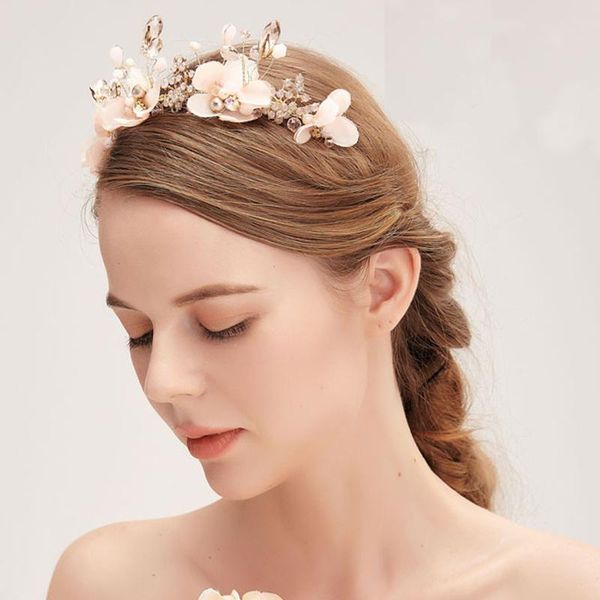 hair clips & barrettes handmade korean crystal bride wedding crownesen is a dress accessory with pink head flowe, Golden;silver
hair clips & barrettes handmade korean crystal bride wedding crownesen is a dress accessory with pink head flowe, Golden;silver