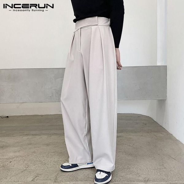 mens solid color casual pants incerun fashion high waist straight trousers man loose zipper pantalones korean joggers plus size men's, Black
mens solid color casual pants incerun fashion high waist straight trousers man loose zipper pantalones korean joggers plus size men's, Black