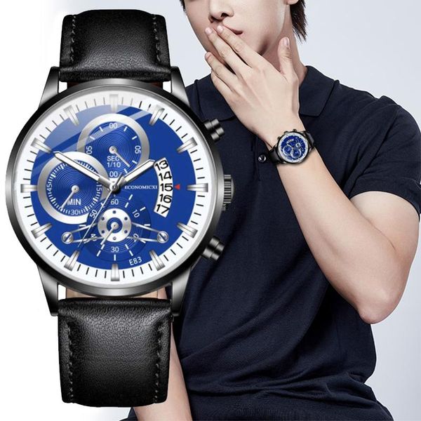 wristwatches men watch fashion luxury leather strap calendar quartz sport men's clock professional leisure relogio masculino, Slivery;brown
wristwatches men watch fashion luxury leather strap calendar quartz sport men's clock professional leisure relogio masculino, Slivery;brown