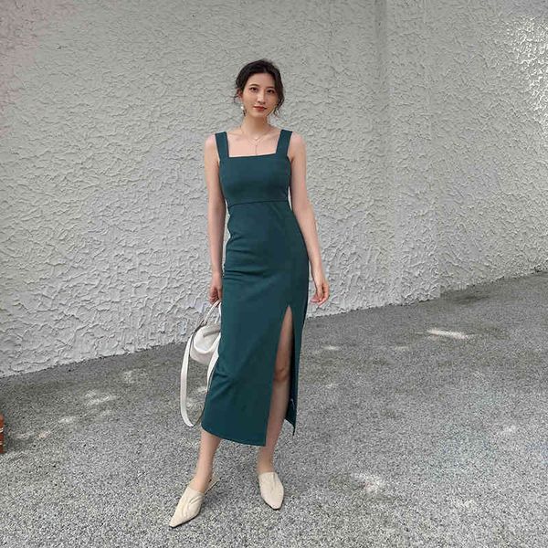 dressed elegant green woman sleeveless tights midi slit night dress party summer mrs workwear, Black;gray
dressed elegant green woman sleeveless tights midi slit night dress party summer mrs workwear, Black;gray