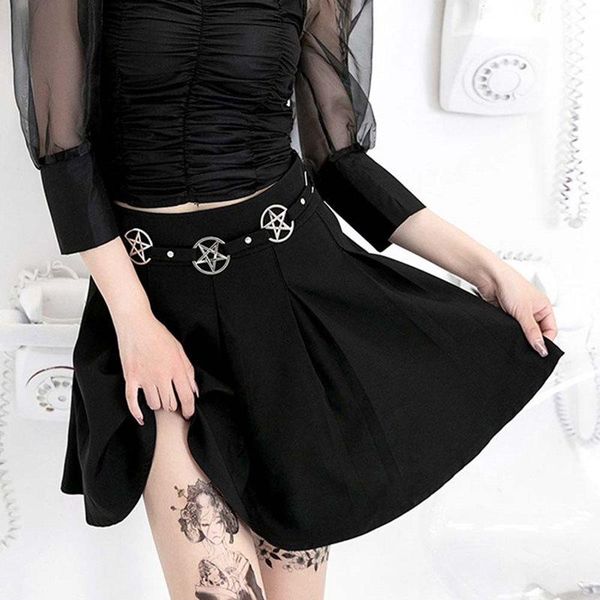 skirts 2021 pleated skirt women gothic pentagram black streetwear hipster cool girl summer school casual high waist mini
skirts 2021 pleated skirt women gothic pentagram black streetwear hipster cool girl summer school casual high waist mini