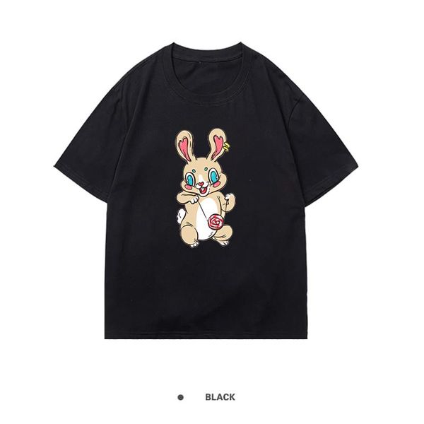 women's t-shirt print women loose and breathable oversized round neck short-sleeved summer, White
women's t-shirt print women loose and breathable oversized round neck short-sleeved summer, White