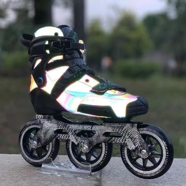 inline & roller skates carbon fiber 3x110mm 255mm powerslide 3 wheels speed shoes 110mm big wheel race marathon road patines
inline & roller skates carbon fiber 3x110mm 255mm powerslide 3 wheels speed shoes 110mm big wheel race marathon road patines