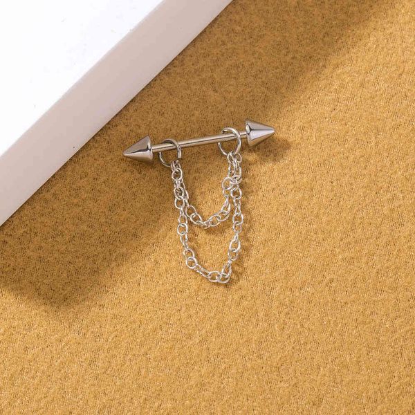 new stainless accessories steel chain pendant barbell milk ring conical dumbbell puncture jewelry, Slivery;golden
new stainless accessories steel chain pendant barbell milk ring conical dumbbell puncture jewelry, Slivery;golden
