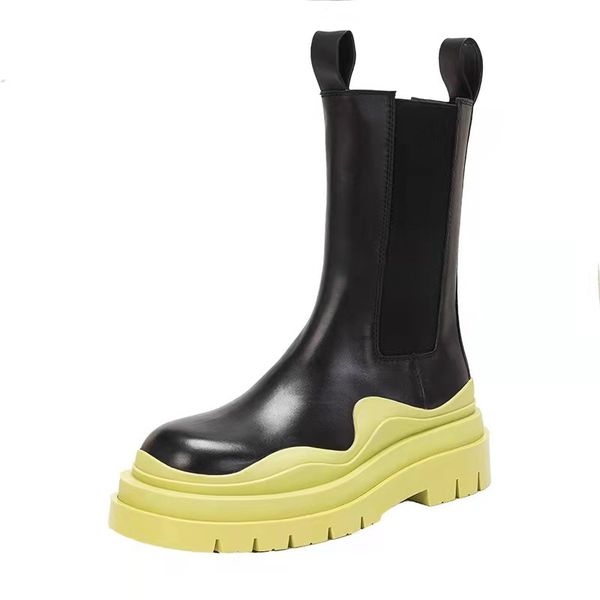 new 2021 women's chelsea boots slip on ankle boots women leather platform ladies non-slip casual thick sole women's high boots, Black
new 2021 women's chelsea boots slip on ankle boots women leather platform ladies non-slip casual thick sole women's high boots, Black