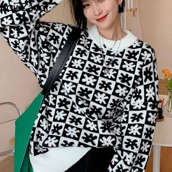 women's sweaters koijizayoi women winter sweater casual loose vintage pullovers office lady thick warm jumpers chic korean, White;black
women's sweaters koijizayoi women winter sweater casual loose vintage pullovers office lady thick warm jumpers chic korean, White;black